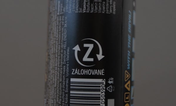 IMAGE OF A CAN WITH A Z-SYMBOL