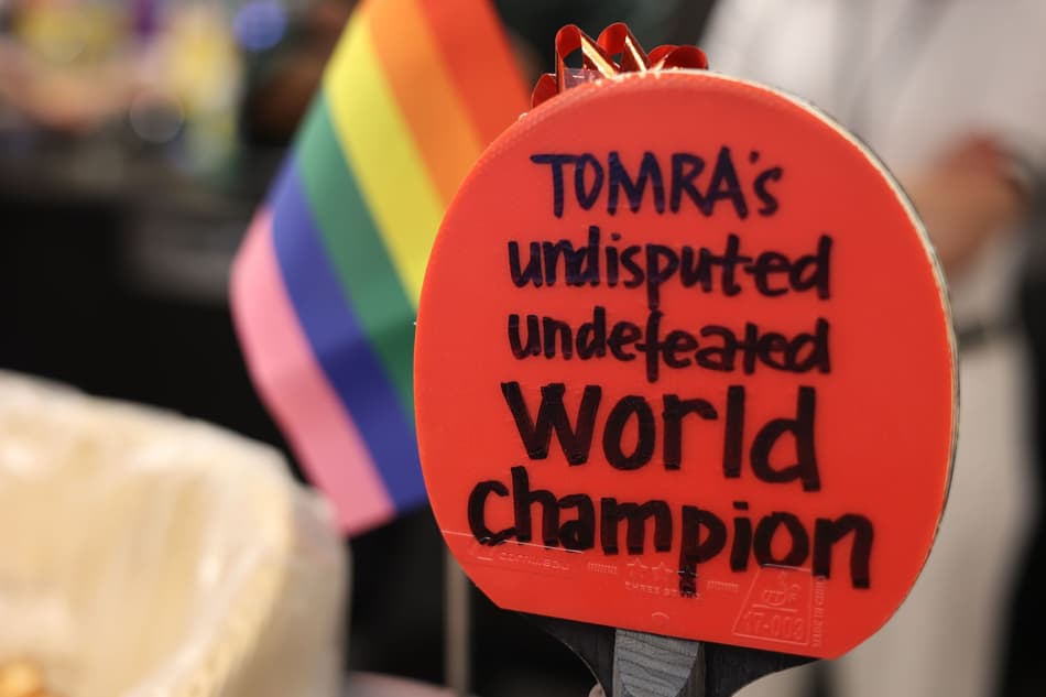 トムラの無冠の卓球世界チャンピオン