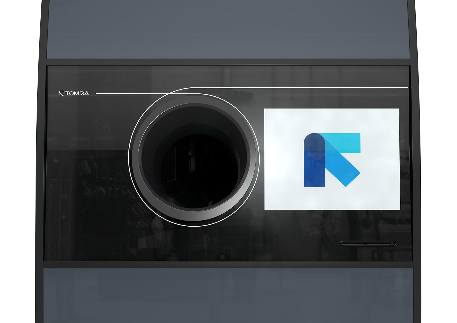Close-up of T9 infeed and display