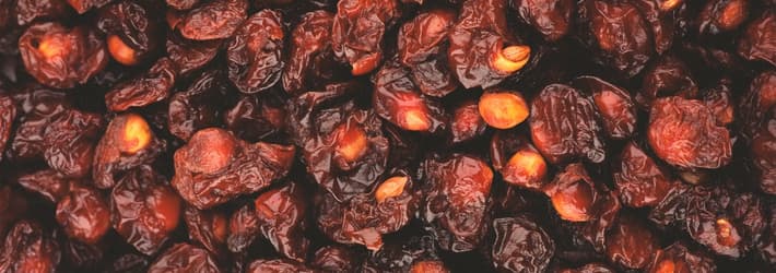 Dried prunes - defect 2