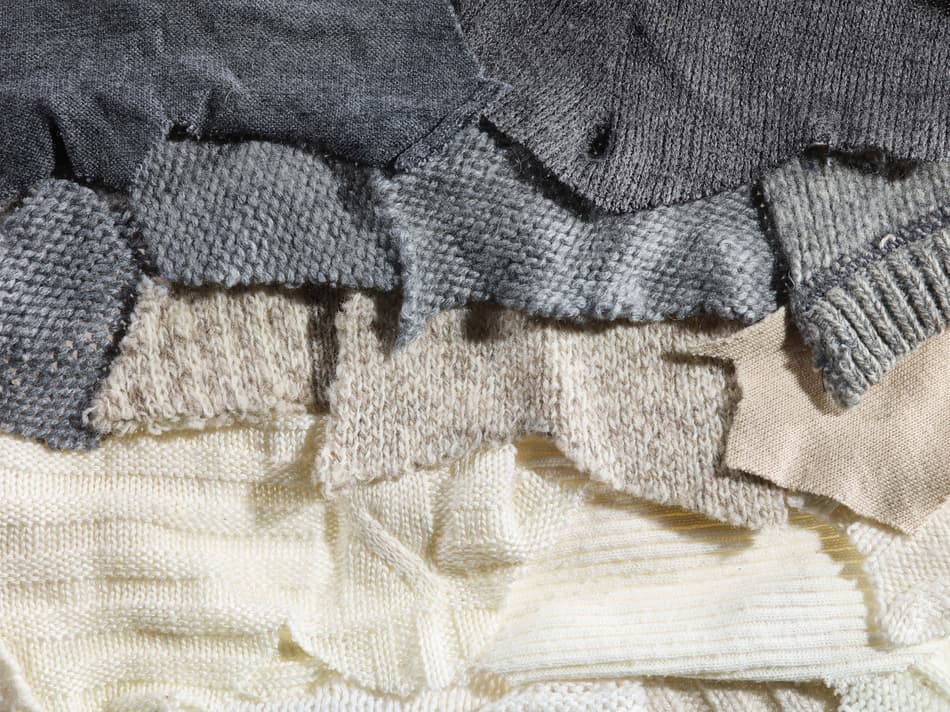 Recycled Yarn made from Post Consumer Textile Waste